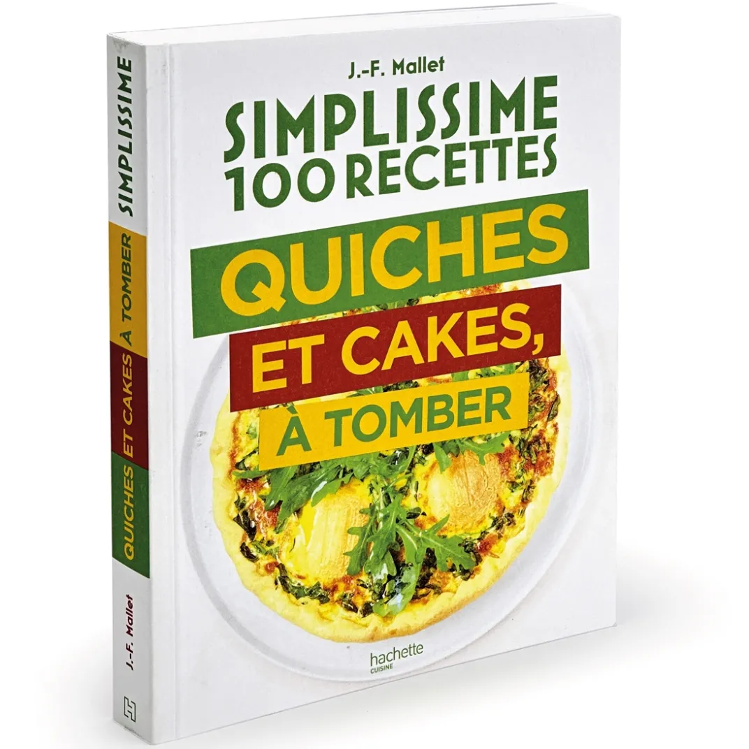 Livres De Cuisine-Tempsl Livre Simplissime "Quiches et cakes"