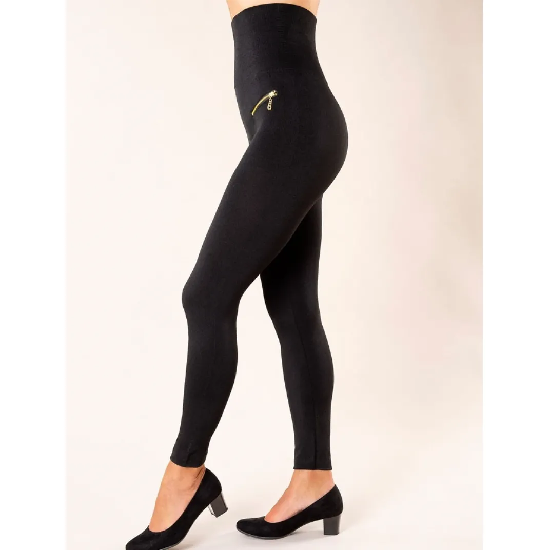 Vêtements-Tempsl Lot 2 leggings taille haute fantaisie