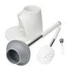 Salle De Bain Et Hygiène-Tempsl Lot brosse et ventouse