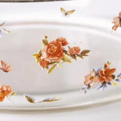 Fraîcheur / Conservation-Tempsl Lot de 3 boîtes borosilicate fleuries