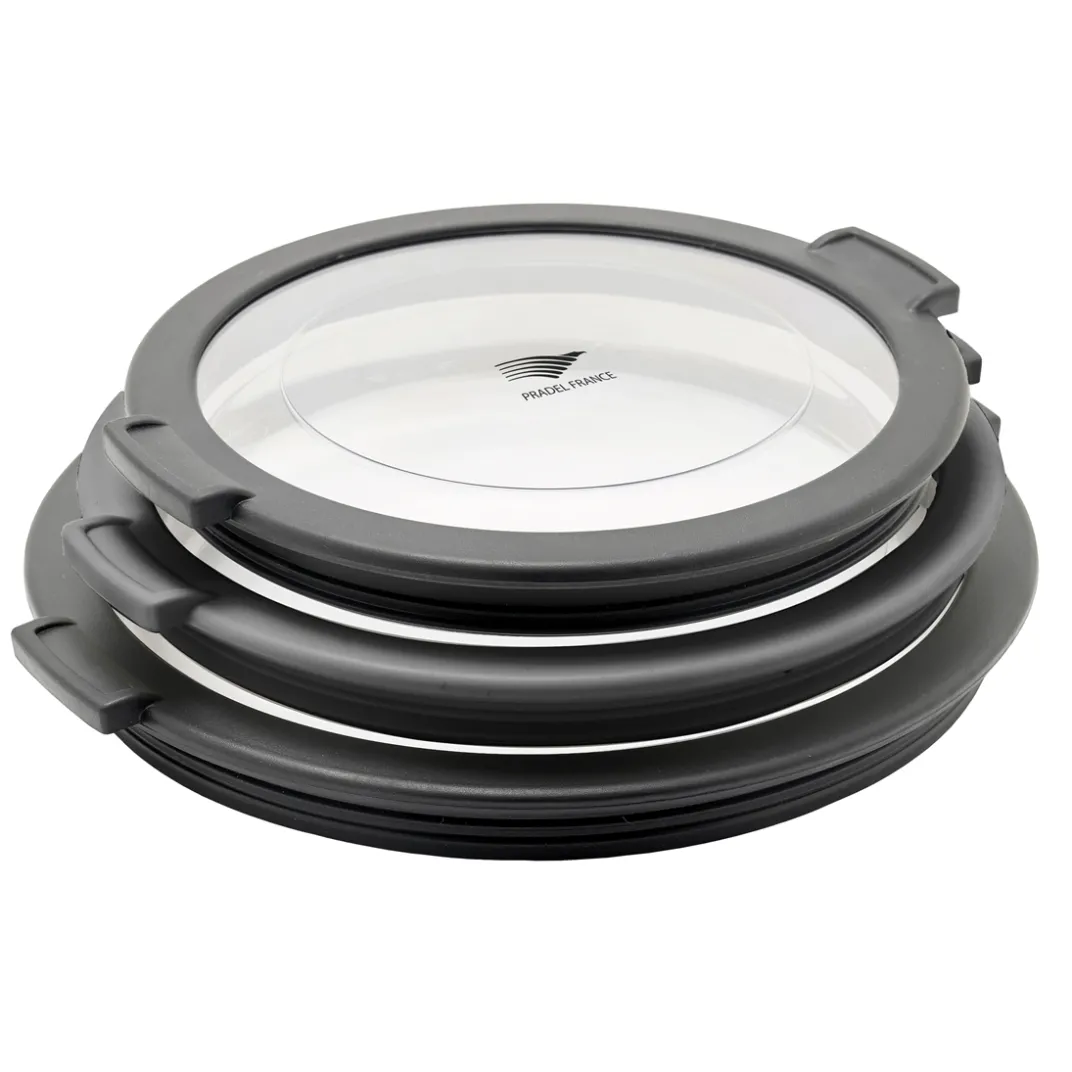 Fraîcheur / Conservation-Tempsl Lot de 3 couvercles de conservation