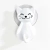Salle De Bain Et Hygiène-Tempsl Lot de 2 crochets à ventouse chat