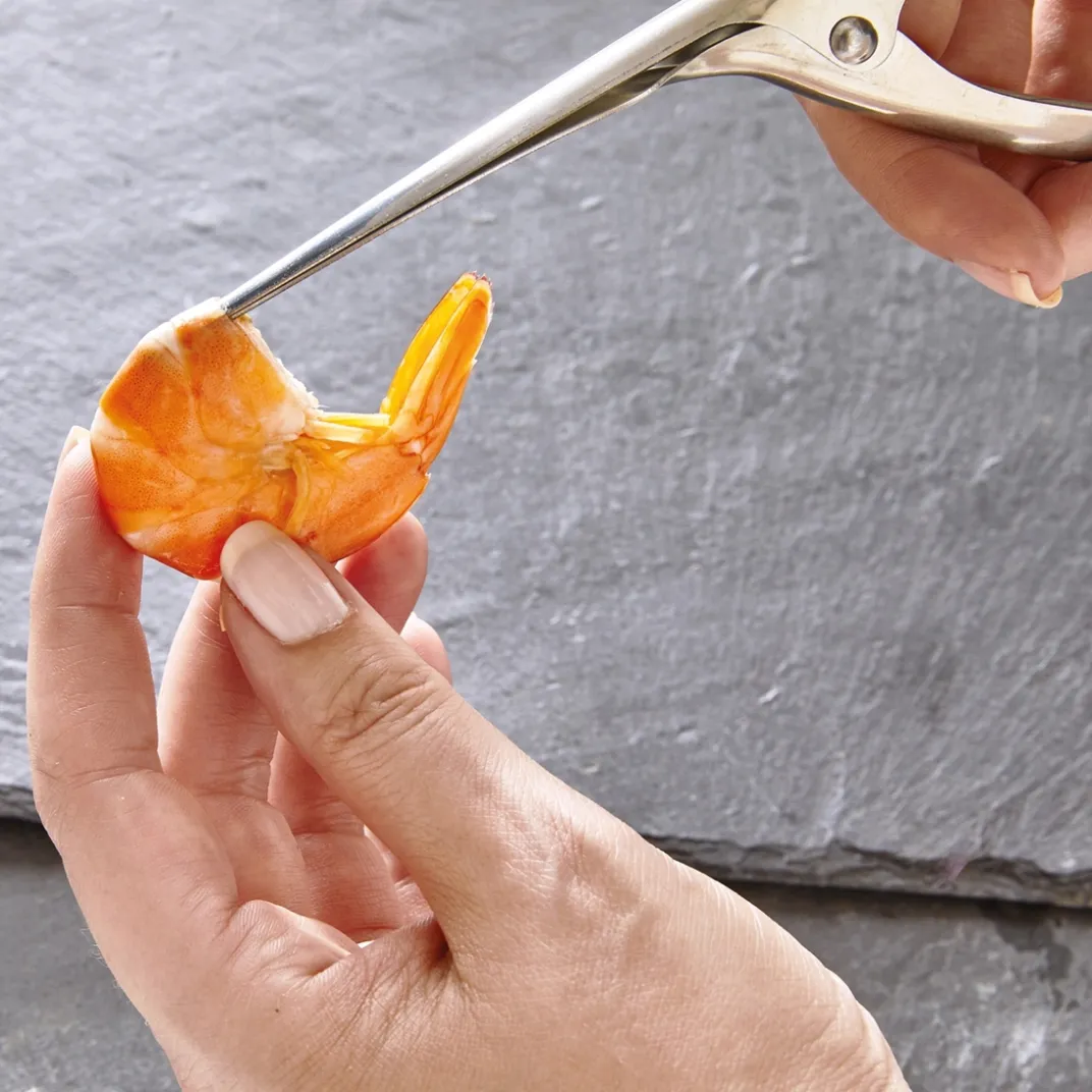 Repas De Noël|Découpe-Tempsl Lot de 2 décortiqueurs de crevettes