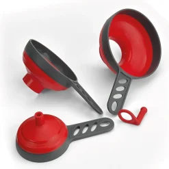 Ustensiles De Cuisine Malins-Tempsl Lot de 3 entonnoirs rétractables