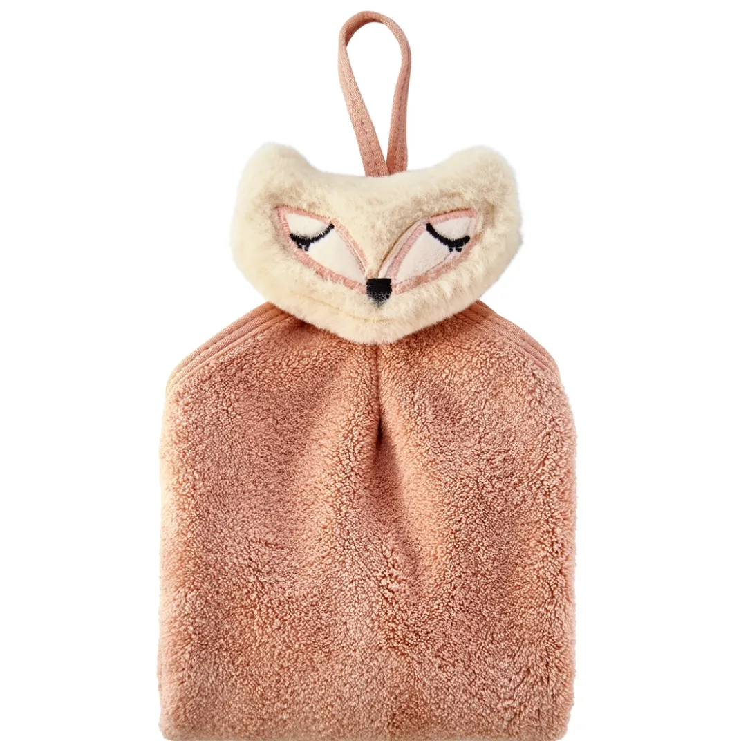 Salle De Bain Et Hygiène-Tempsl Lot de 2 essuie-mains renard