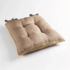 Décorations-Tempsl Lot de 2 galettes de chaise réversibles