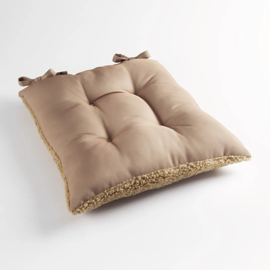 Décorations-Tempsl Lot de 2 galettes de chaise réversibles