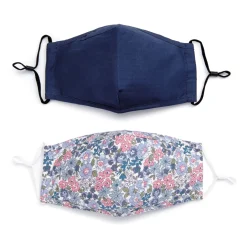 Aide Et Accessoires Confort-Tempsl Lot de 2 masques en tissu réutilisables
