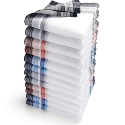 Sacs, Bijoux Et Accessoires-Tempsl Lot de 12 mouchoirs