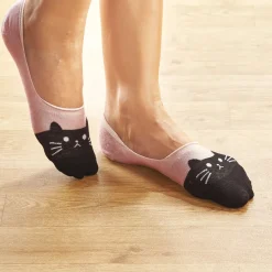Sous-Vêtements-Tempsl Lot de 3 paires chaussinettes chats
