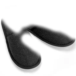 Salle De Bain Et Hygiène-Tempsl Lot de 2 paires de chaussons bain Bleu + Blanc - taille 38/39