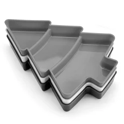 Table De Noël|Art De La Table-Tempsl Lot de 3 plats apéritifs