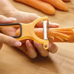 Découpe|Ustensiles De Cuisine Malins-Tempsl Lot de 3 éplucheurs légumes