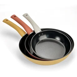 Cuisson Et Accessoires-Tempsl Lot de 3 poêles