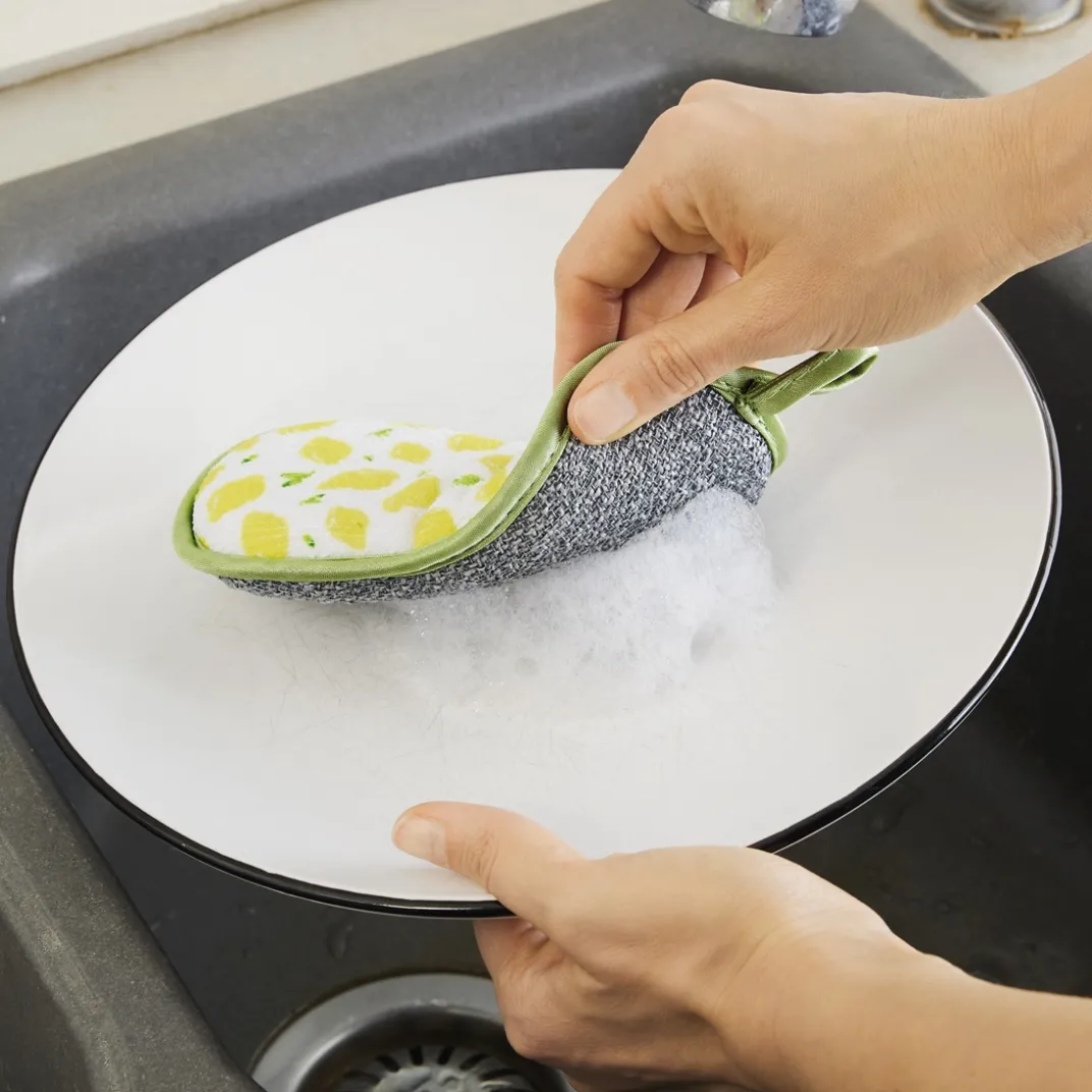 Balais, Aspirateurs, Éponges Et Brosses-Tempsl Lot de 5 éponges microfibres