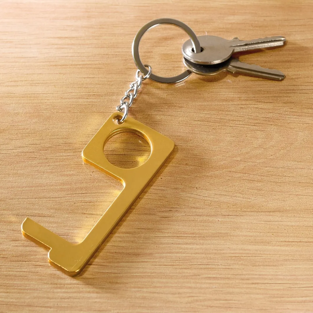 Accessoires Bureau|Sacs, Bijoux Et Accessoires-Tempsl Lot de 2 porte-clés évite-contamination