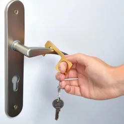 Accessoires Bureau|Sacs, Bijoux Et Accessoires-Tempsl Lot de 2 porte-clés évite-contamination