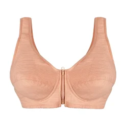 Sous-Vêtements-Tempsl Lot de 3 soutiens-gorge zippés Gris + vieux rose + chair - taille M