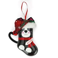 Décorations Intérieures Noël|Décorations-Tempsl Lot de 2 suspensions chaussettes