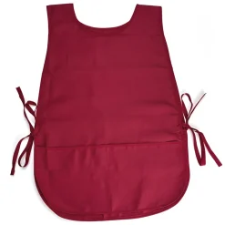 Organisation Et Entretien-Tempsl Lot de 2 tabliers déperlants à enfiler Bordeaux + bleu