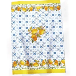 Organisation Et Entretien-Tempsl Lot de 2 torchons citron