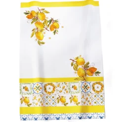 Organisation Et Entretien-Tempsl Lot de 2 torchons citron