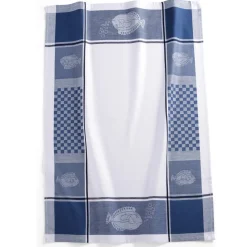 Organisation Et Entretien-Tempsl Lot de 3 torchons poissons