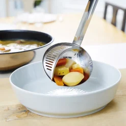 Cuisson Et Accessoires|Ustensiles De Cuisine Malins-Tempsl Louche écumoire inox