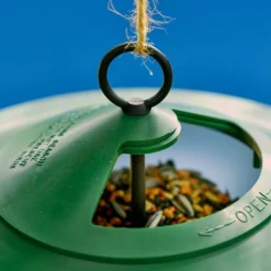 Accessoires Animaux-Tempsl Mangeoire pour oiseaux + 1kg de graines + 10 boules de graisse