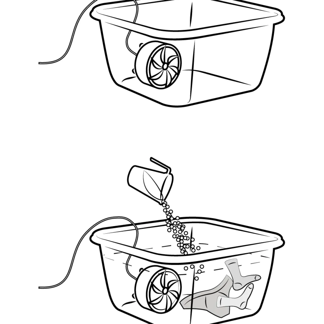 Lavage, Séchage Et Repassage-Tempsl Mini turbine de lavage