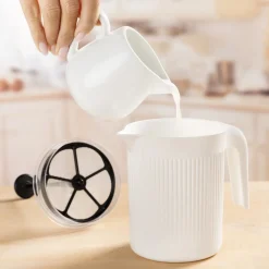 Accessoires Petit-Déjeuner-Tempsl Mousseur à lait manuel