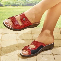 Chaussures, Chaussons Et Accessoires-Tempsl Mules extensibles Bordeaux ou Beige