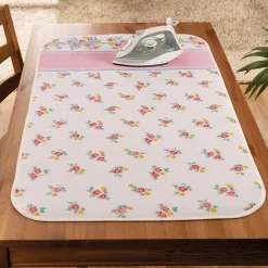 Lavage, Séchage Et Repassage-Tempsl Nappe de repassage Magiglisse fleuri