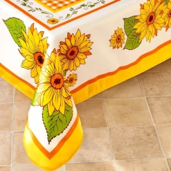 Art De La Table-Tempsl Nappe tournesols ronde ou rectangulaire