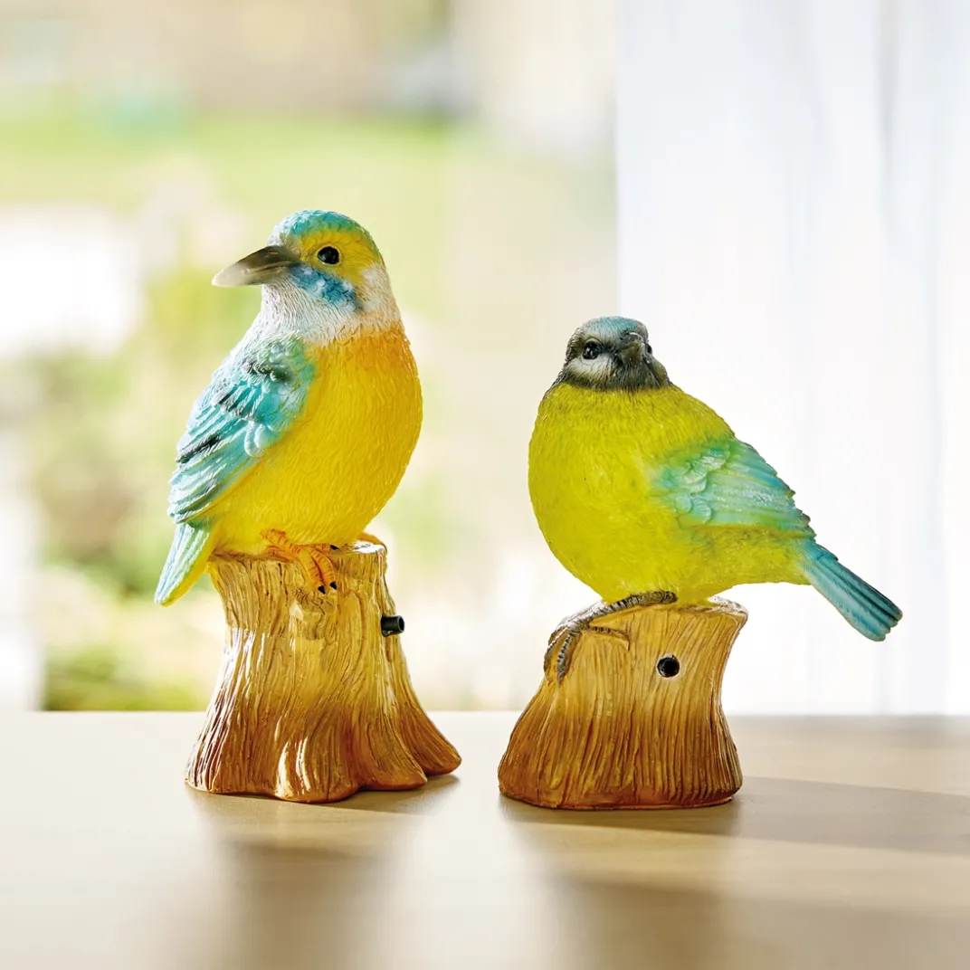 Décorations-Tempsl Oiseau siffleur - Martin pêcheur ou mésange