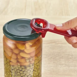 Ustensiles De Cuisine Malins-Tempsl Ouvre bocal rouge