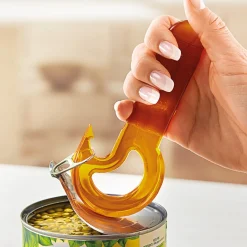 Ustensiles De Cuisine Malins-Tempsl Ouvre-boîte à anneau orange