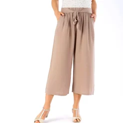 Vêtements-Tempsl Pantacourt bleu ou beige