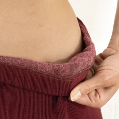 Vêtements-Tempsl Pantalon élastiqué bordeaux ou noir