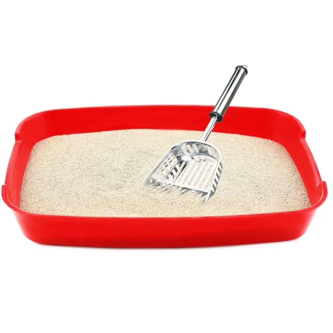 Accessoires Animaux-Tempsl Pelle à litière inox