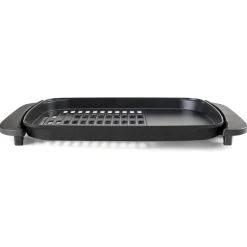 Cuisson Et Accessoires-Tempsl Plancha grill avec couvercle