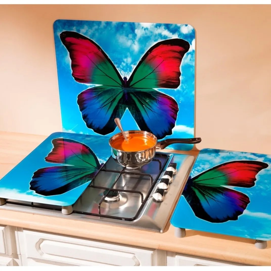 Organisation Et Entretien-Tempsl Plaque murale papillon diurne