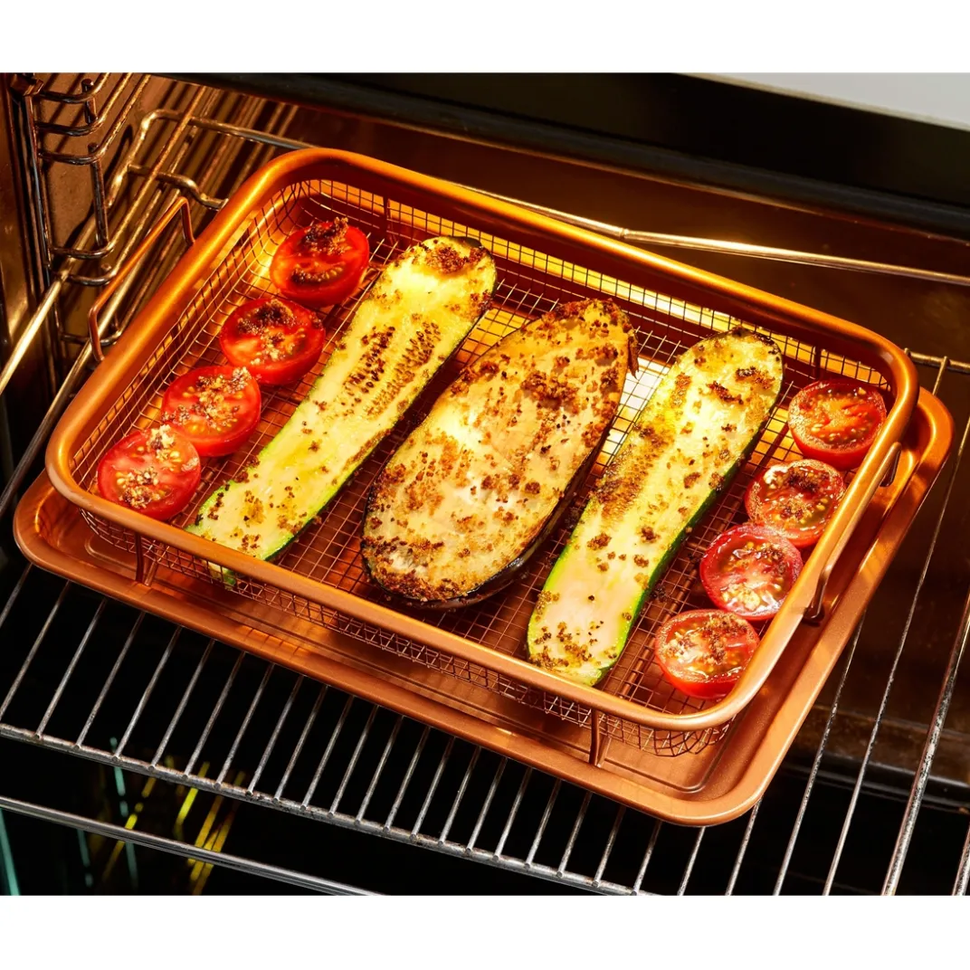 Cuisson Et Accessoires-Tempsl Plat four cuivrée