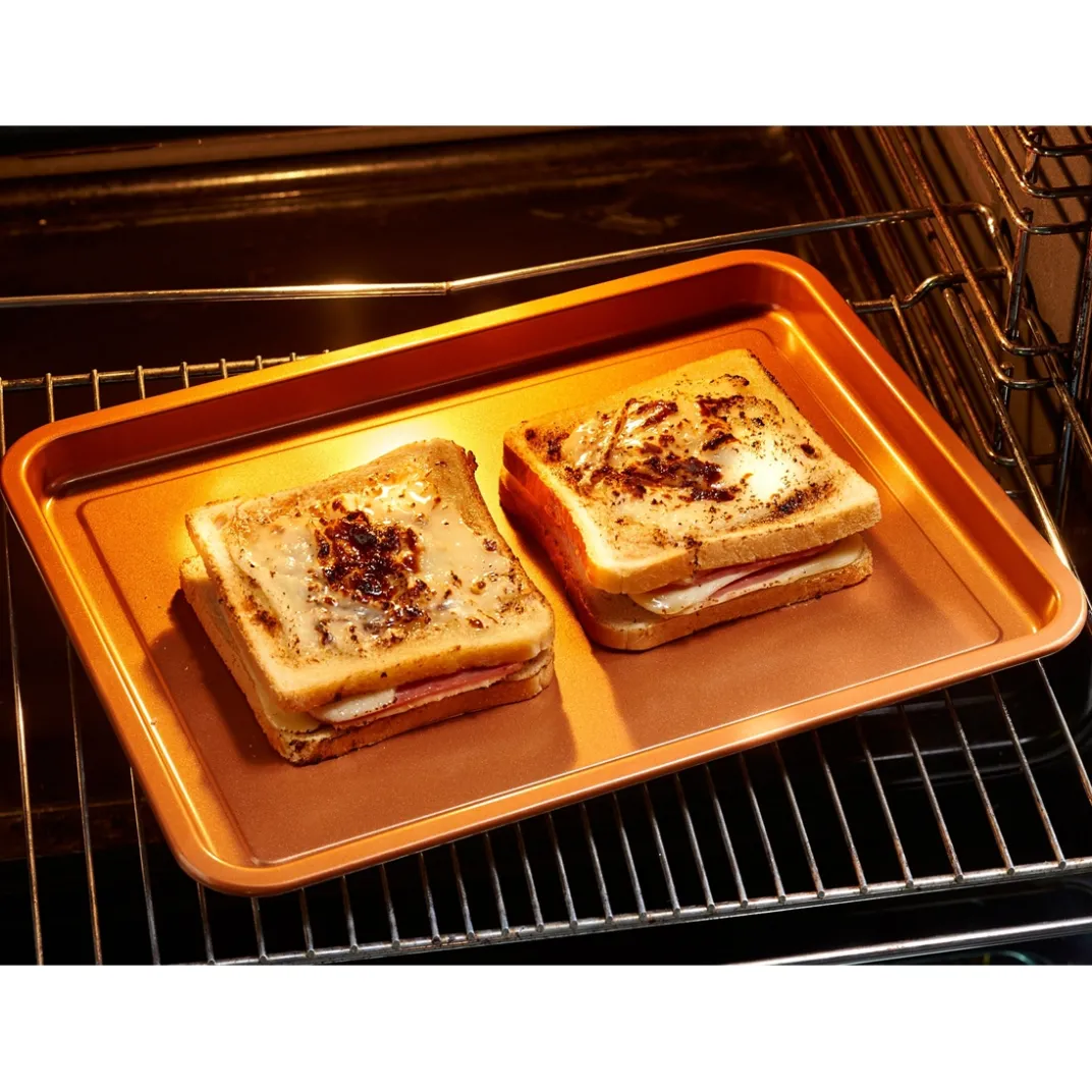 Cuisson Et Accessoires-Tempsl Plat four cuivrée