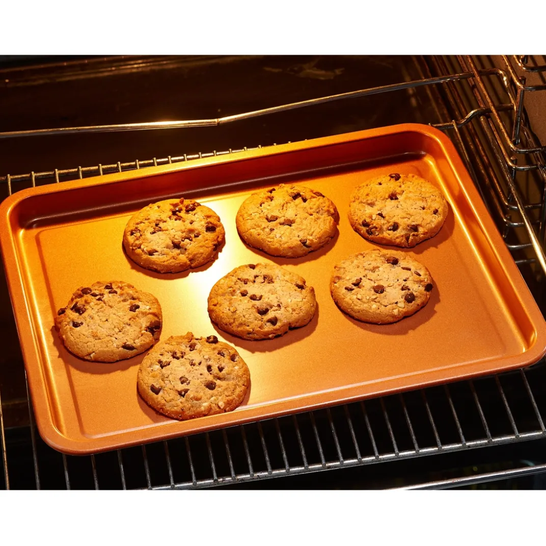 Cuisson Et Accessoires-Tempsl Plat four cuivrée