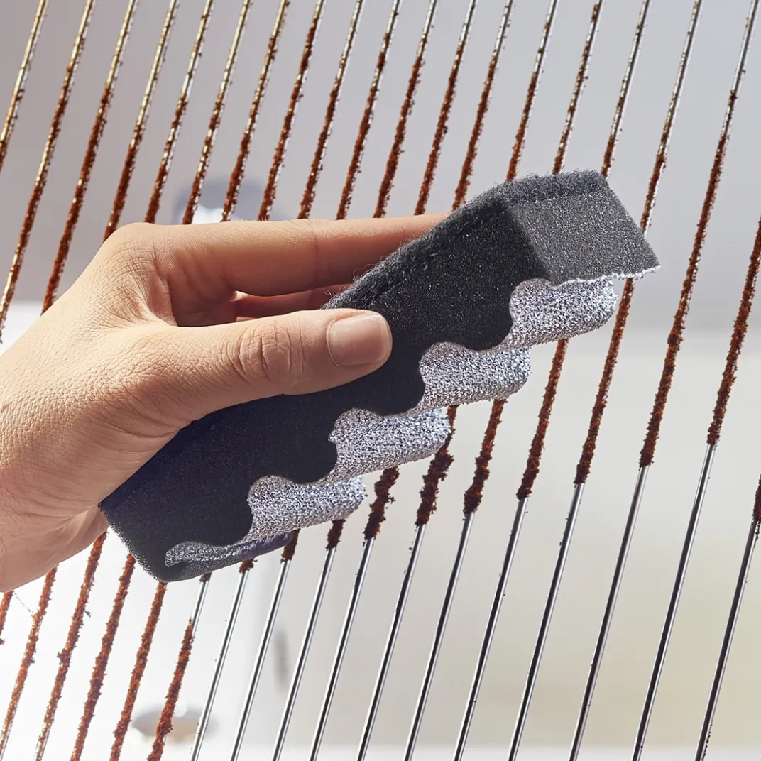 Cuisson Et Accessoires|Organisation Et Entretien-Tempsl Éponge spéciale grilles de cuisson