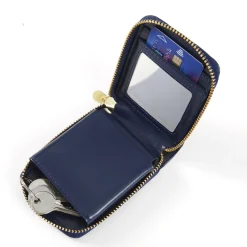 Sacs, Bijoux Et Accessoires-Tempsl Porte-cartes miroir : marine ou rose