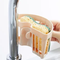 Organisation Et Entretien|Matériels De Nettoyage-Tempsl Porte-éponge clipsable