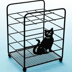 Idées Cadeaux Noël|Organisation Et Entretien-Tempsl Porte-ustensiles chat