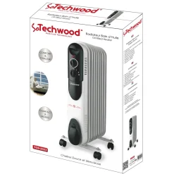 Accessoires Bricolage Et Astuces-Tempsl Radiateur bain d'huile 2000W Techwood®